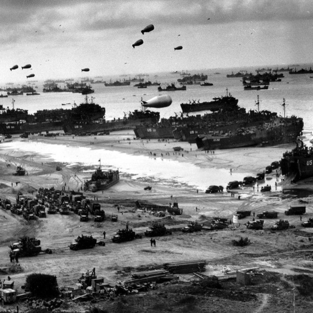 Peter Lands at Omaha Beach in Normandy