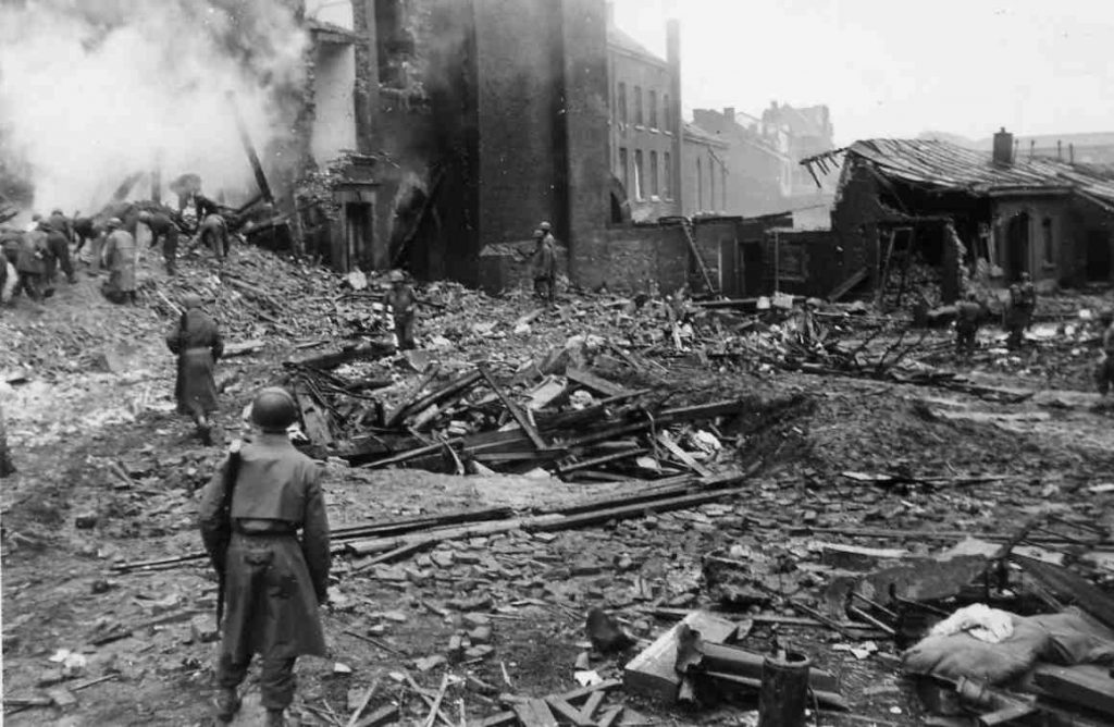 Liege Hospital is Bombed