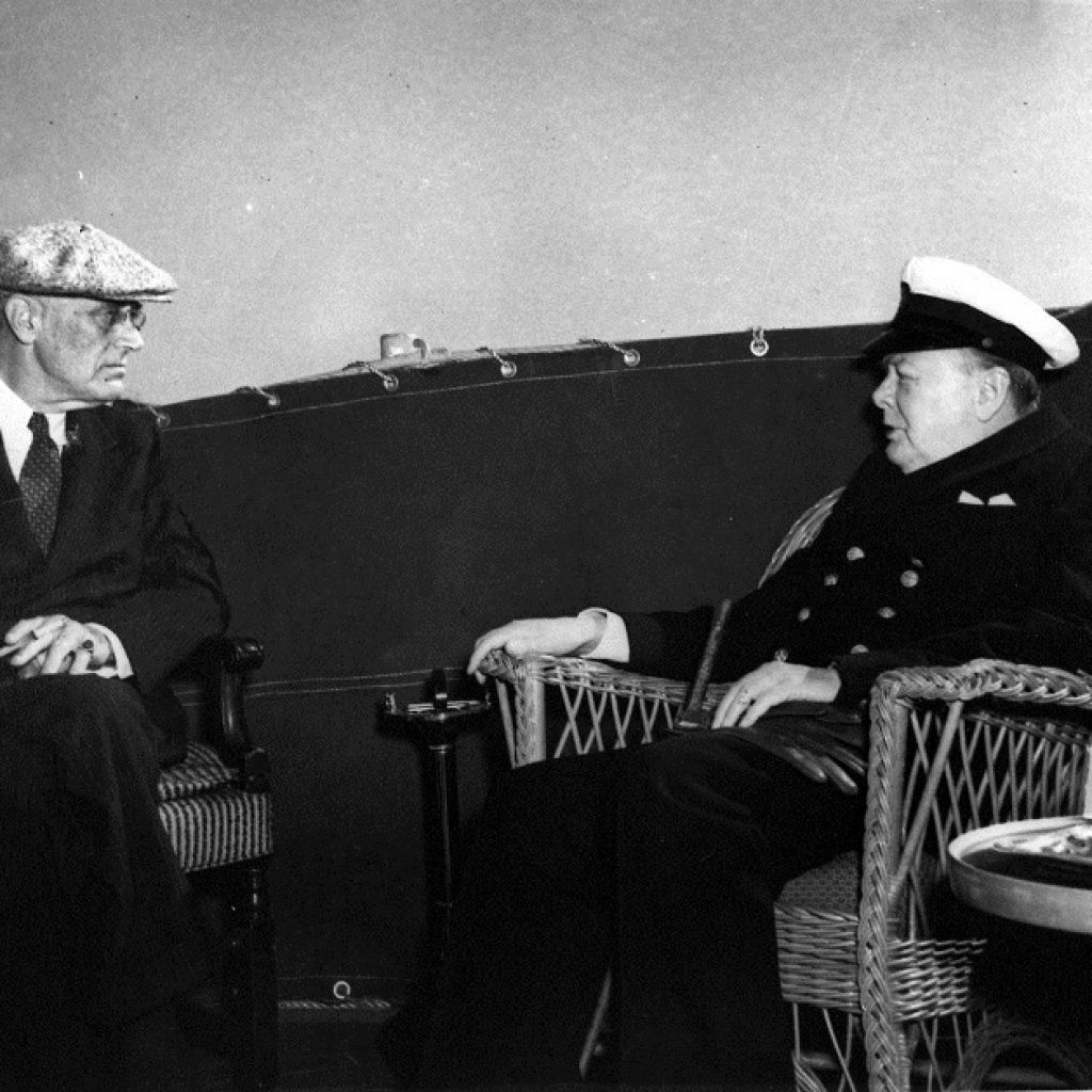 Escorting FDR to the Malta Conference