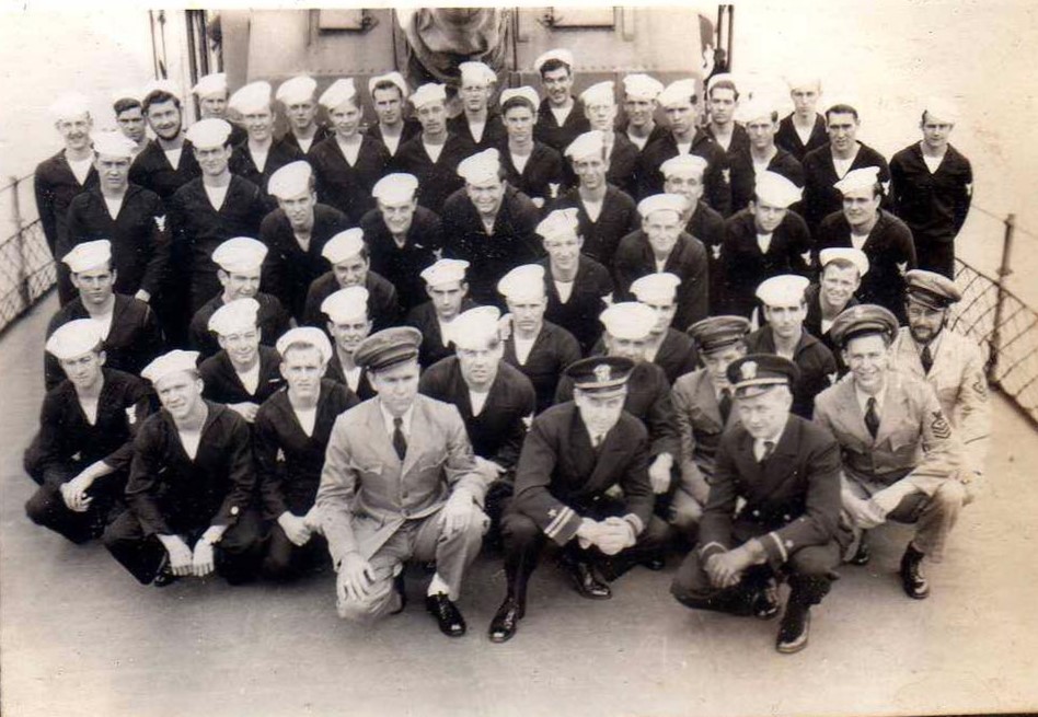 Machinist Mates of the USS Hughes taken after the war.