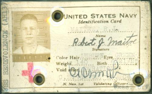 Robert Maitre's ID-Card